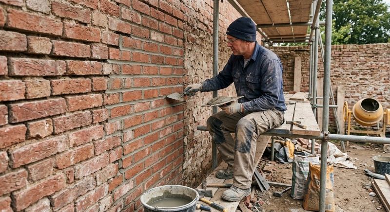 Our team working on Masonry Service projects in Smyrna, GA