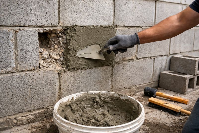 Block Wall Repair in Norcross, GA