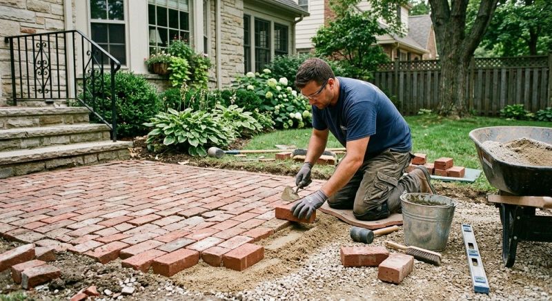 Brick Flatwork Repair in Douglasville, GA