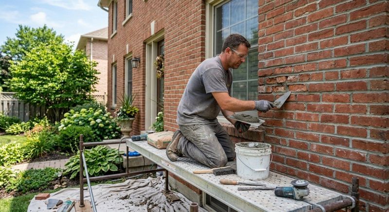 Brick Flatwork Repair in Hiram, GA