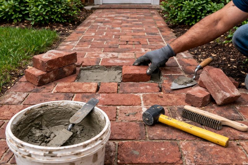 Brick Hardscape Repair in Smyrna, GA