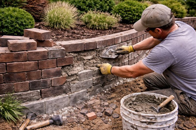 Brick Wall Repair in Smyrna, GA