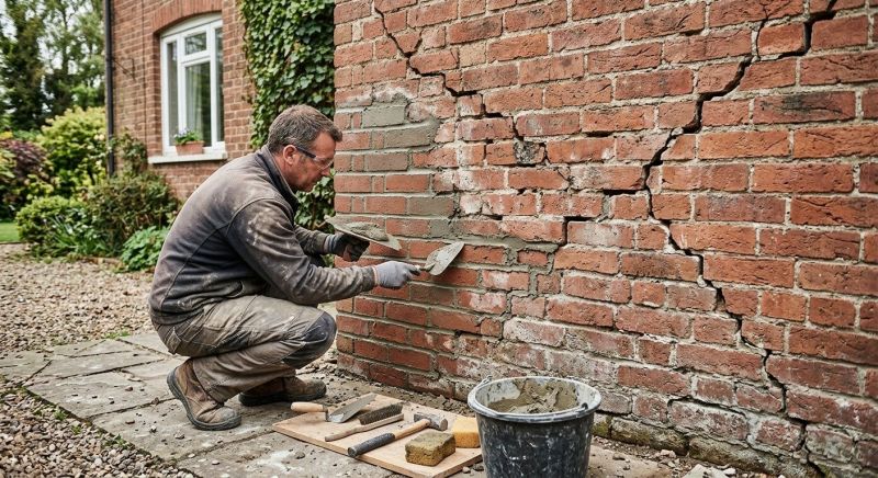 Brick Wall Repair in Union City, GA