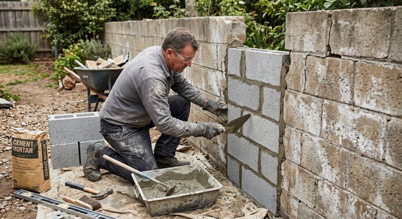 Cement Block Repair in Smyrna, GA