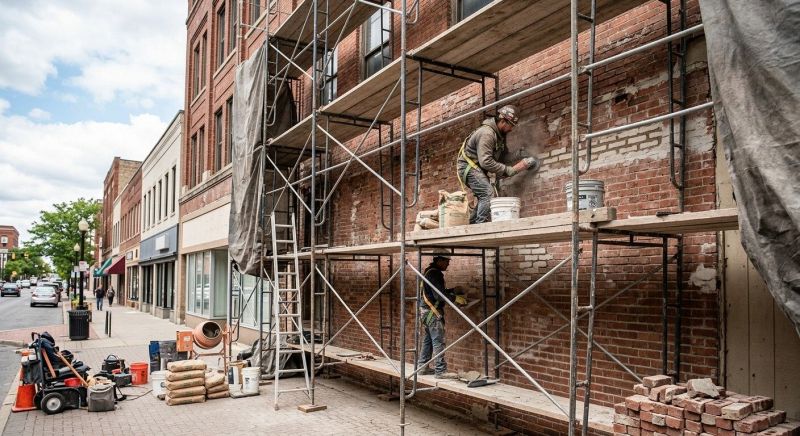 Commercial Masonry Repair in Cobb County, GA