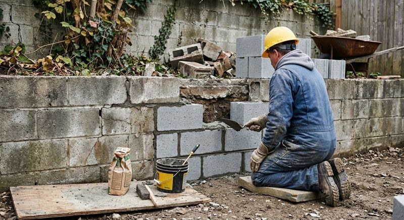 Concrete Block Repair in Lithia Springs, GA