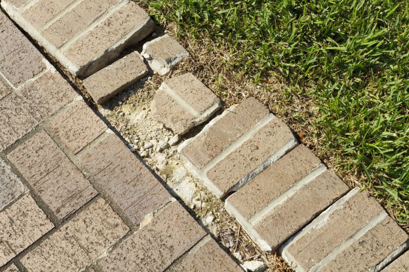 Entryway Brick Repair in Smyrna, GA