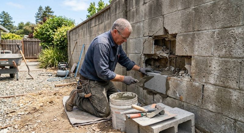 Masonry Wall Repair in Smyrna, GA