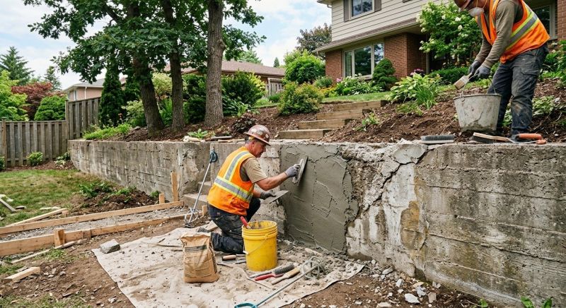 Retaining Wall Repair in Cobb County, GA