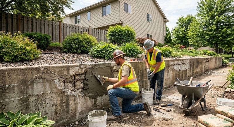 Retaining Wall Repair in Douglas County, GA