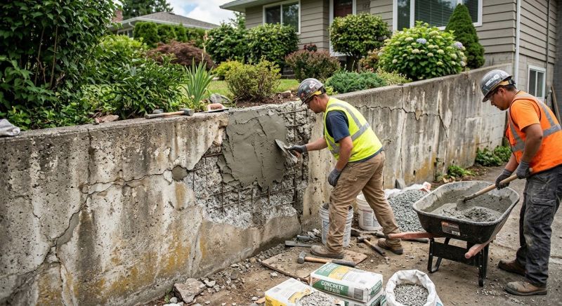 Retaining Wall Repair in Forest Park, GA