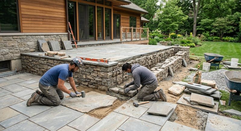Stone Masonry Installation in Union City, GA