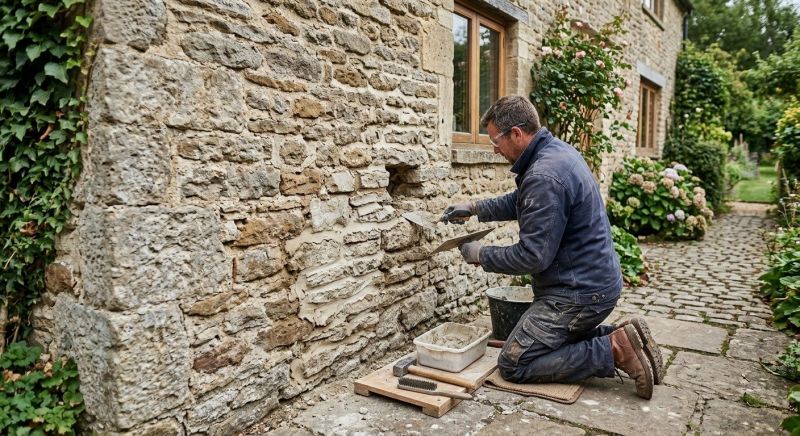 Stone Masonry Repair in Fulton County, GA