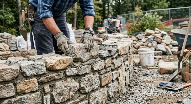 Stonework Installation in Mableton, GA