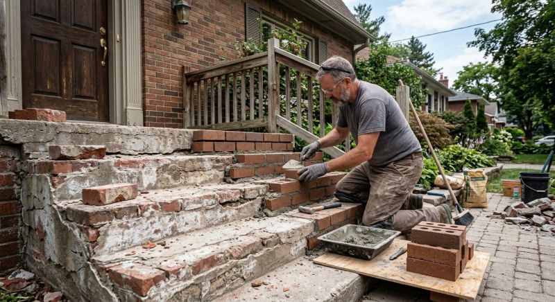 Stonework Repair in Cobb County, GA