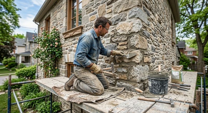 Stonework Repair in Dekalb County, GA